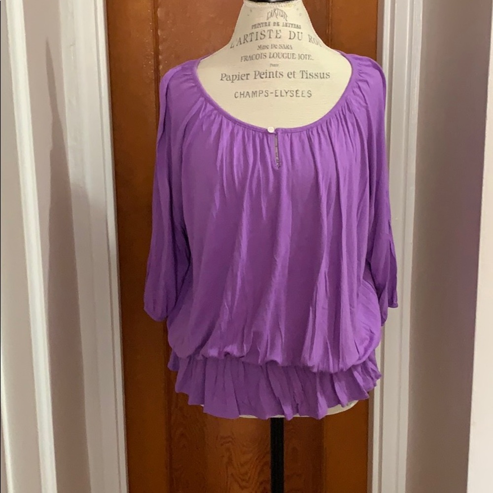 4/$10 or 2/$5 Gap Peplum Blouse